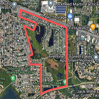 Eastlake Oaks Aerial - Oldsmar, FL